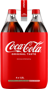 Coca-Cola 4 x 15 L Pet