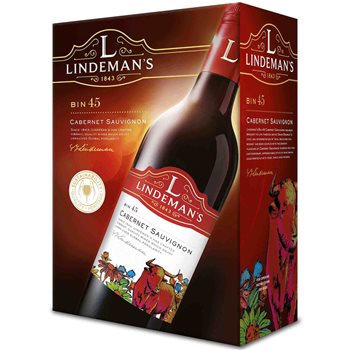 Lindemans bin 45 Cabernet Sauvignon 3L Bib