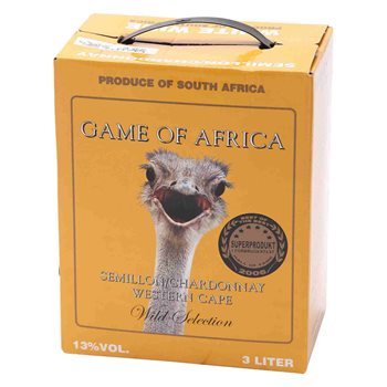 Game of Africa White 3 L.