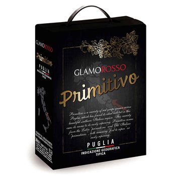 Glamorosso primitivo Puglia igt 3 l. BRYNDÁČEK