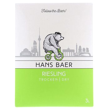 Hans Baer Riesling 3 l. BRYNDÁČEK