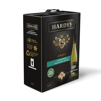 Hardys Crest Chardonnay/Sauvignon Blanc 3 l. Salopea