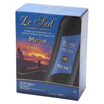 Le Sud Merlot 3 l. HAGESMÆK