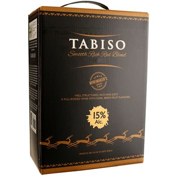 Tabiso Red Blend 15% 3L bib