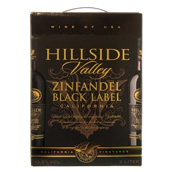 Hillside Valley Zinfandel Black Label 3 l. BRYNDÁČEK