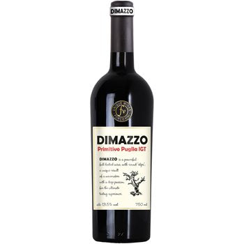 Dimazzo primitivo puglia igt 0,75 l.