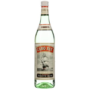 Bílý rum Cabo Bay 37,5% 0,7 l.