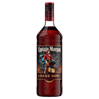 Căpitanul Morgan Black Etichetă 40% 1 l.