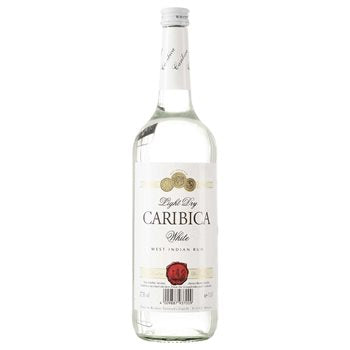 CARIBICA WHITE RUM 37,5% 1 l.