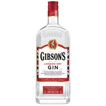 Gibsons London Gin 37,5% 1 l.