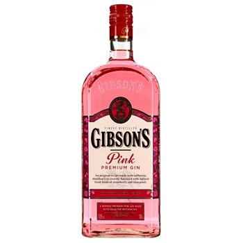 Gibsonův gin růžový 37,5% 1 l.