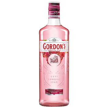 Gordonův růžový gin 37,5% 0,7 l.