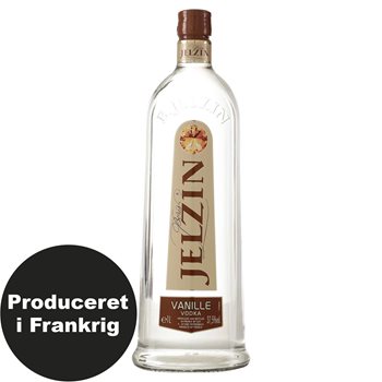 Jelzin Vodka Vanilla 37.5% 1 l.