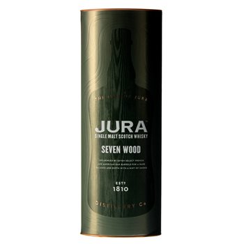 Jura Seven Wood Single Malz 42% 0,7 l.