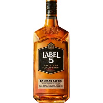 Štítek 5 Bourbon Barrel 40% 1 l.