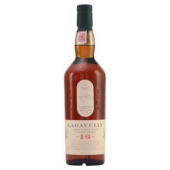 Lagavulin enkelt malt 16 år 43% 0,7 l.