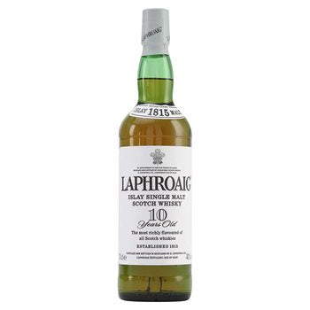 Laphroaig 10 år 40% 0,7 L.