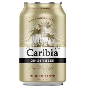 Caribia Ginger Beer 24x0,33 l.