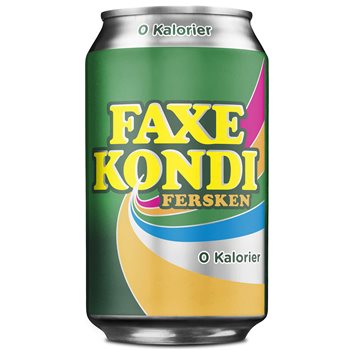 Faxe Kondi Pfirsich 24x0.33L Zuckerfrei