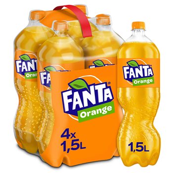 Fanta Orange 4 x 1,5 l. Pet