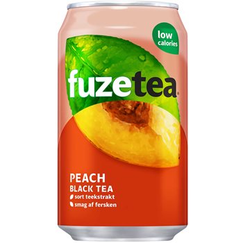 Fuze Tea Black Peach 24x0,33 l.