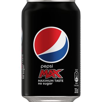 Pepsi max 24x0,33 l.