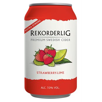 Strawberry Lime da record 7% 24x0,33 l.