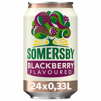 Somersby Blackberry - BlackBerry Cider 4,5%, 20x33Cl. může