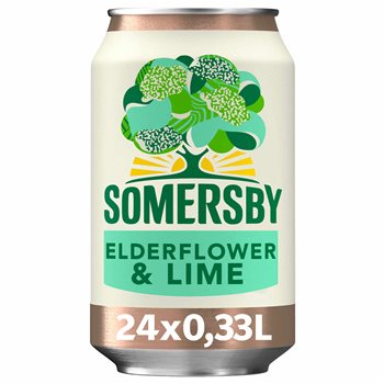 Somersby Elderflower - Elderflower Cider 4,5%, 20x33cl. může