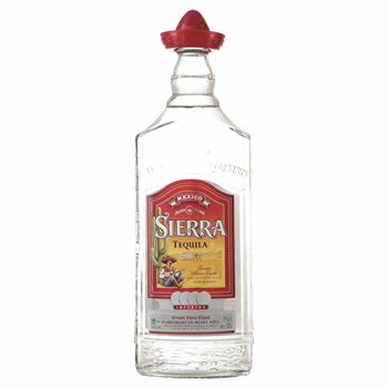 Sierra tequila sølv 38% 1 l.