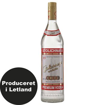 Stolichnaya premium vodka 40% 1 l.