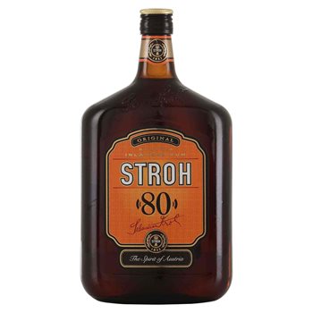 Slámový rum 80% 1 l.