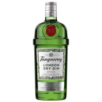 Tanqueray London Dry Gin 41.3% 1 L.