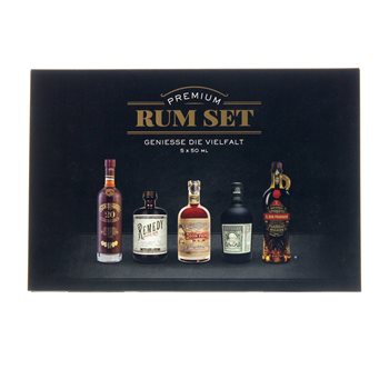 Rum-smakssett 40,3% 5x5 CL.