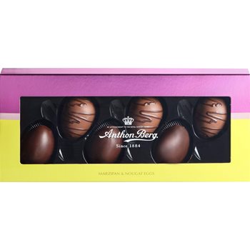 ANTHON BERG MARZIPAN NOUGAT EGG BOX 180G