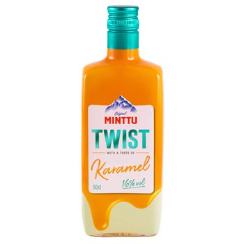 Minttu twist karamel 0,5 l 16%