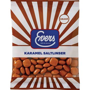 Evers Caramel Salted čočka 190 g.