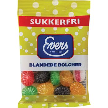 Smíšené sušenky bez cukru EVERS 70 g.