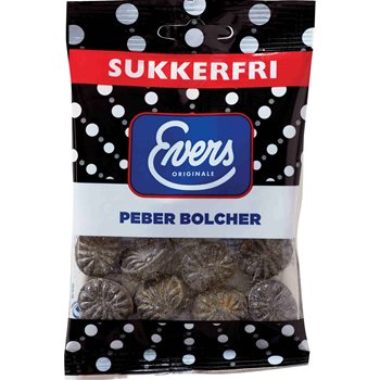 Evers sukkerfri peber cookies 70 g.