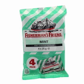 Prietenul pescarului Mint Green Stripe 4-pack 100 g