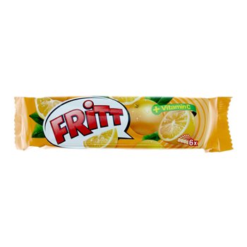 Caramelos de masticación de naranja fritt 70 g