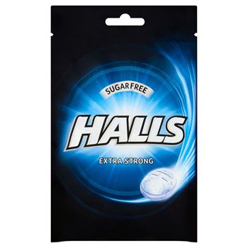 Halls Menthol-Lyptus Extra silný 65 g