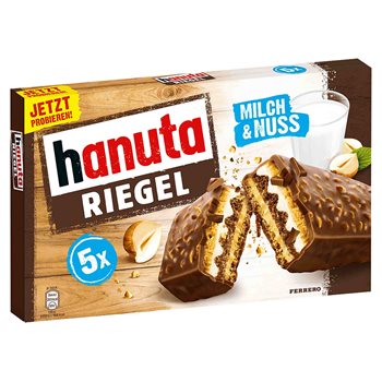 Ferrero Hanuta Riegel 5 PCs 200 g.