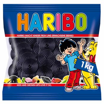 Haribo lakrits sniglar 1 kg