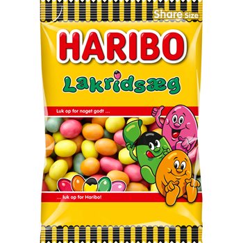 Haribo lakritsägg 325 g