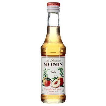 Sciroppo di pesca monin 0,25 l.