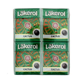 Läkerol kaktus 4 x 25 g