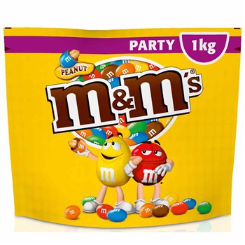 M & Ms Erdnussparty -Pack 1 kg