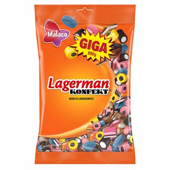 Malaco Lagerman Confeckery 900 g