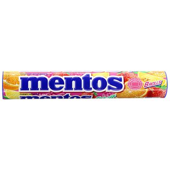 Mentos frutas jumbo roll 8 paquete 296 g